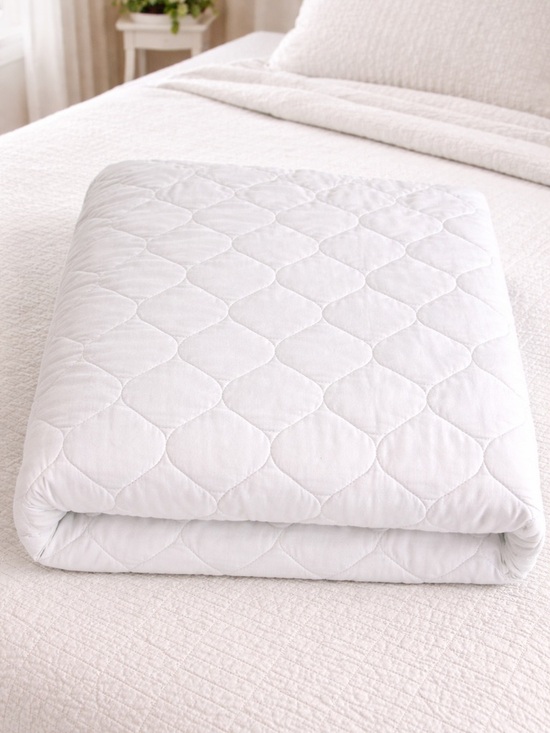 Whisper Organics Other - Whisper Organics King Mattress Pad Organic Cotton Quilted Protector Soft